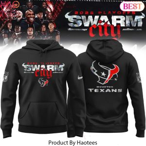 Houston Texans 2025 NFL Playoffs S.W.A.R.M. City Hoodie