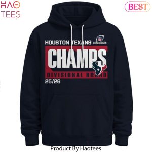 Houston Texans Champs Divisional Round 2025-26 Hoodie
