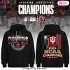 Indiana Hoosiers 2026 NCAA National Champions Red Hoodie