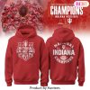 Indiana Hoosiers College Football Playoff 2026 National Champions Red Hoodie
