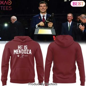 Indiana Hoosiers Football He Is Mendoza Hoodie