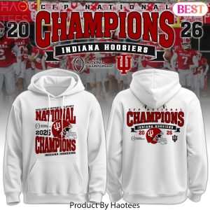 Indiana Hoosiers National Champions 2025-26 Hoodie