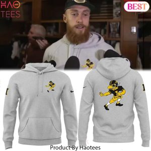 Iowa Hawkeyes 2026 Football Grey Hoodie