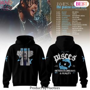 James Arthur The Pisces UK & Ireland Tour 2026 Between Dreams & Reality Hoodie