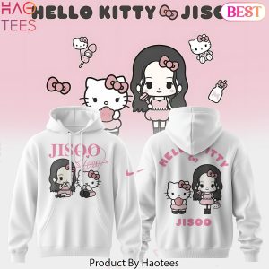 Jisoo BlackPink x HK 2026 Signature White Hoodie