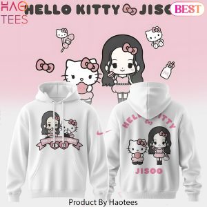 Jisoo BlackPink x HK 2026 White Hoodie