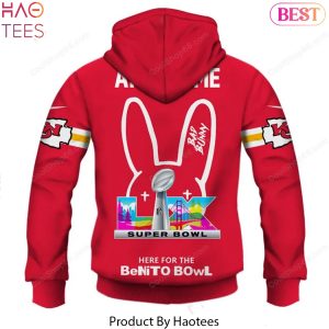 Kansas City Chiefs x Bad Bunny Super Bowl 2026 Hoodie