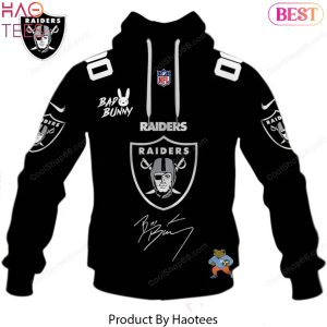 Las Vegas Raiders x Bad Bunny Super Bowl 2026 Hoodie