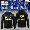 Los Angeles Rams NFC Champions Go Rams Hoodie