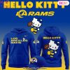 Los Angeles Rams x Kitty Blue Hoodie – Pink