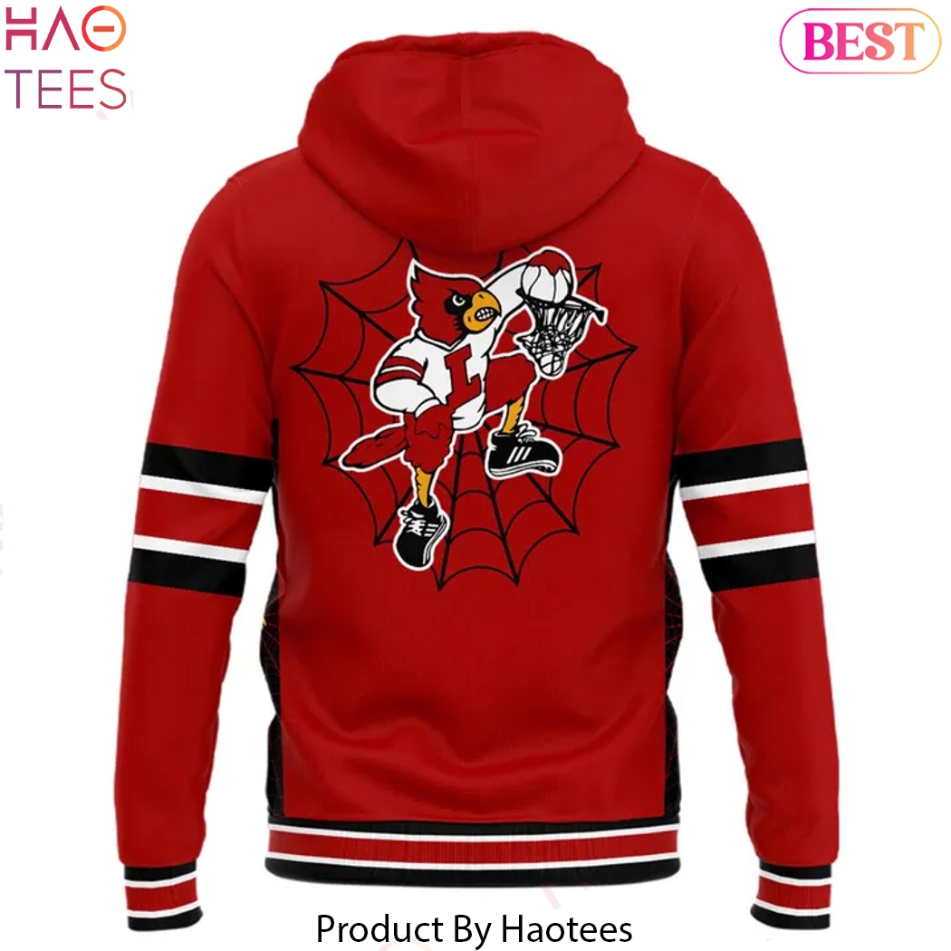 Louisville Cardinals Basketball x Donovan Mitchell SpidadMitchell 2026 Hoodie Louisville Cardinals Basketball x Donovan Mitchell SpidadMitchell 2026 Hoodie