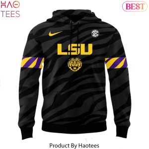 LSU Tigers Women Basketball Geaux Tigers 2026 Black Hoodie