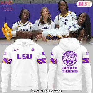 LSU Tigers Women Basketball Geaux Tigers 2026 Hoodie