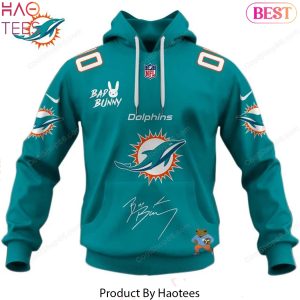Miami Dolphins x Bad Bunny Super Bowl 2026 Hoodie