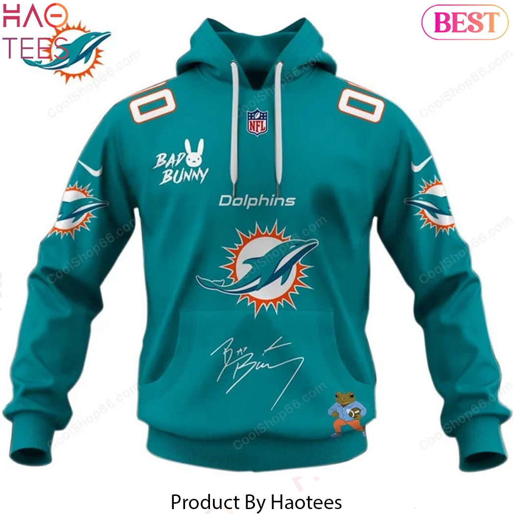 Miami Dolphins x Bad Bunny Super Bowl 2026 Hoodie Miami Dolphins x Bad Bunny Super Bowl 2026 Hoodie