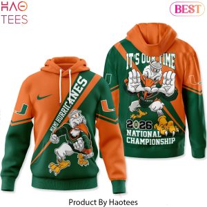 Miami Hurricanes 2026 National Championship Hoodie