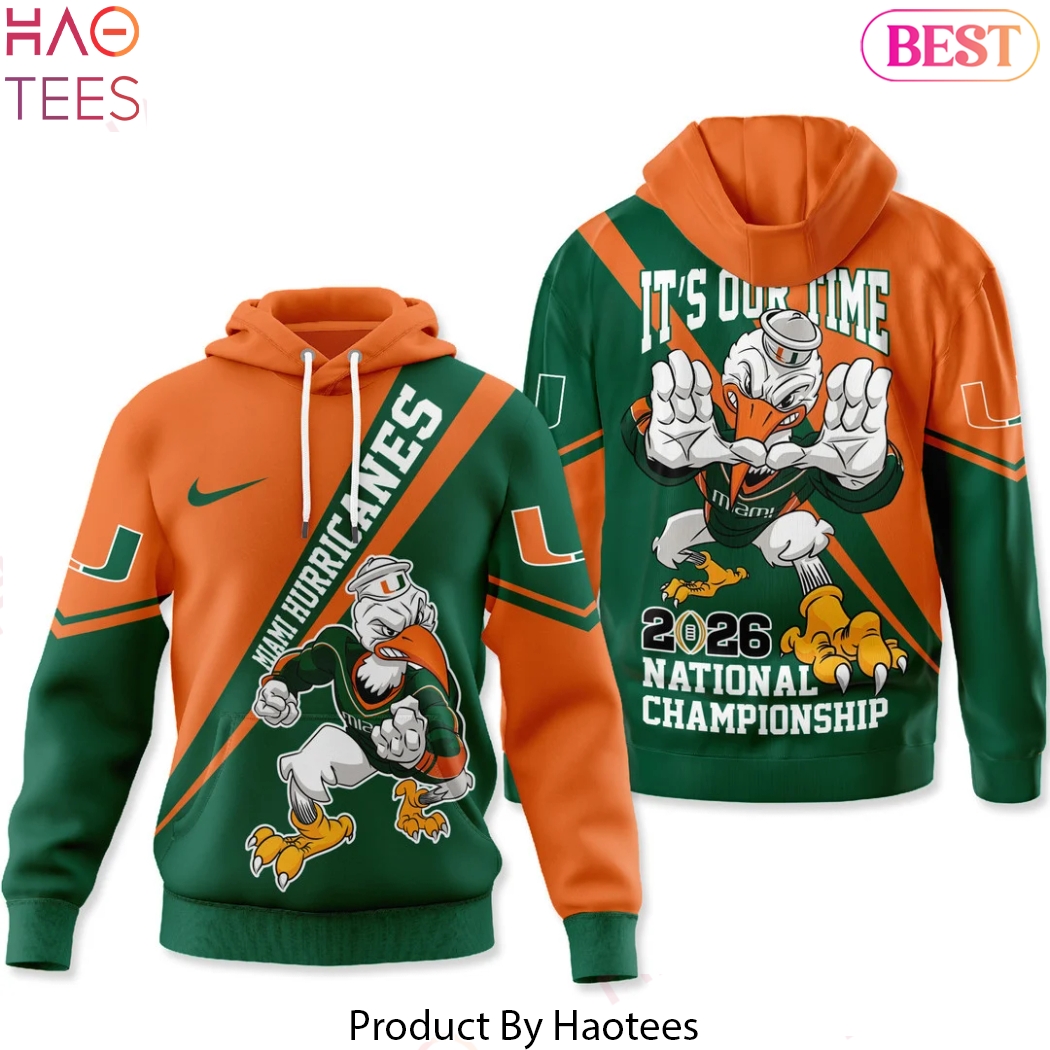 Miami Hurricanes 2026 National Championship Hoodie Miami Hurricanes 2026 National Championship Hoodie