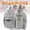 Miami Hurricanes College Football Playoff 2025 Cotton Bowl Champions Hoodie – Grey
