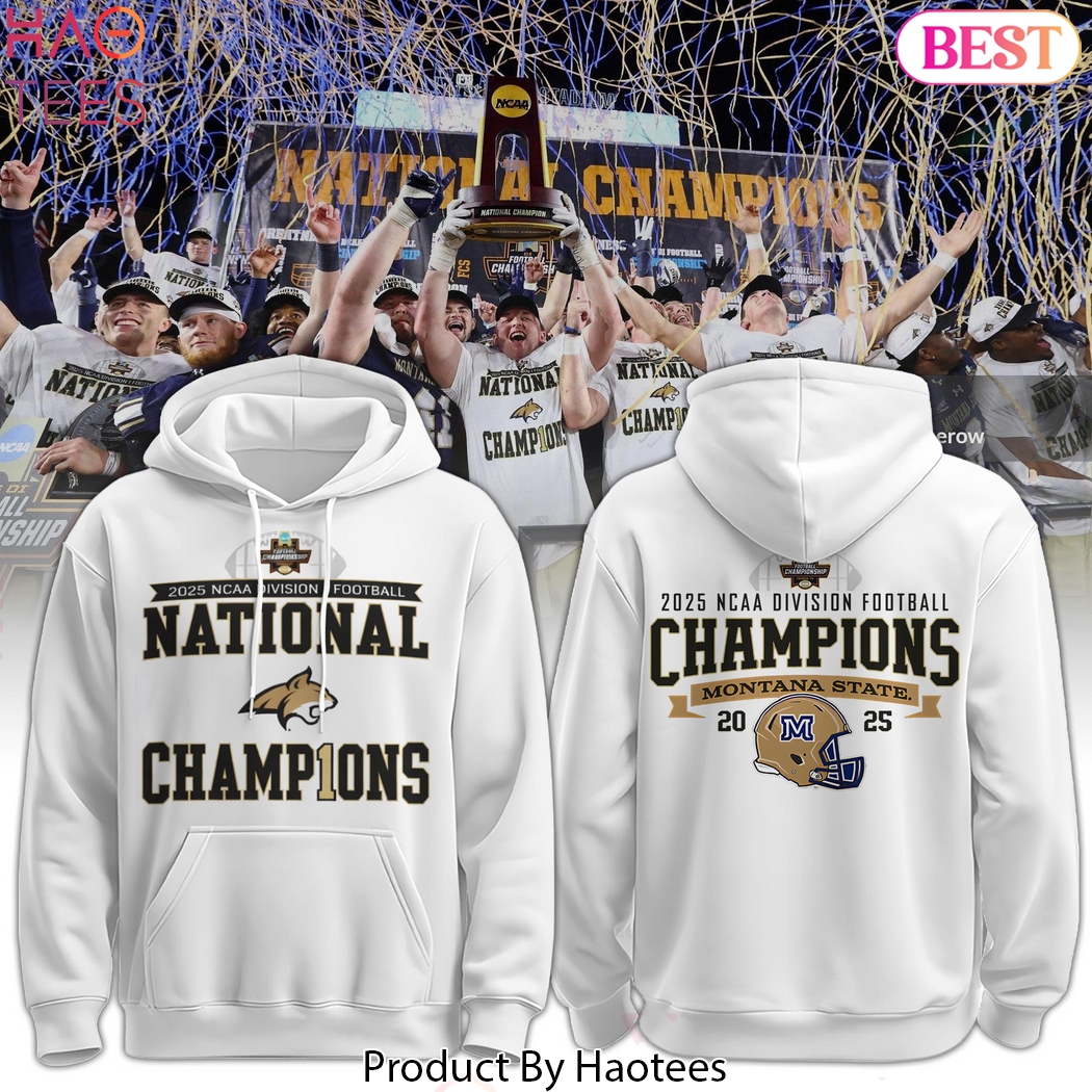 Montana State Bobcats 2026 FCS Champions Hoodie Montana State Bobcats 2026 FCS Champions Hoodie