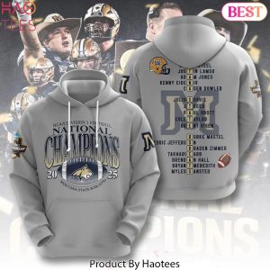 Montana State Bobcats NCAA Division Football Champions 2025 Grey Hoodie