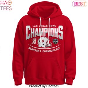 Nebraska Cornhuskers Las Vegas Bowl Champions Hoodie