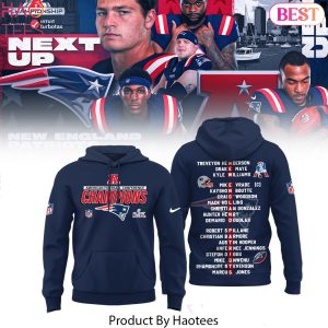 New England Patriots American Football Conference Champions Hoodie – Blue