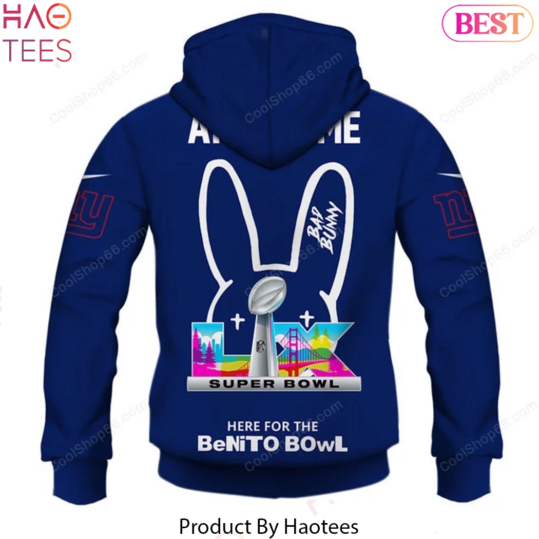 New York Giants x Bad Bunny Super Bowl 2026 Hoodie New York Giants x Bad Bunny Super Bowl 2026 Hoodie