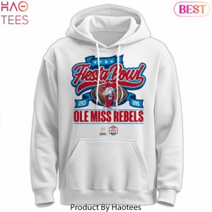 Ole Miss Rebels 2025-26 VRBO Fiesta Bowl Champions Hoodie