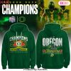 Oregon Ducks 2025-26 Peach Bowl Champions Hoodie