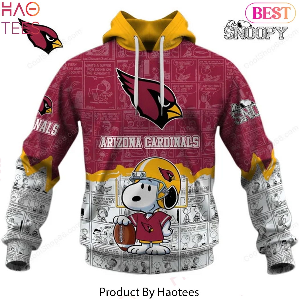 Personalized Arizona Cardinals Snoopy 2026 Hoodie Personalized Arizona Cardinals Snoopy 2026 Hoodie