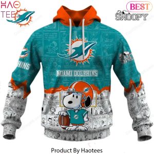 Personalized Miami Dolphins Snoopy 2026 Hoodie