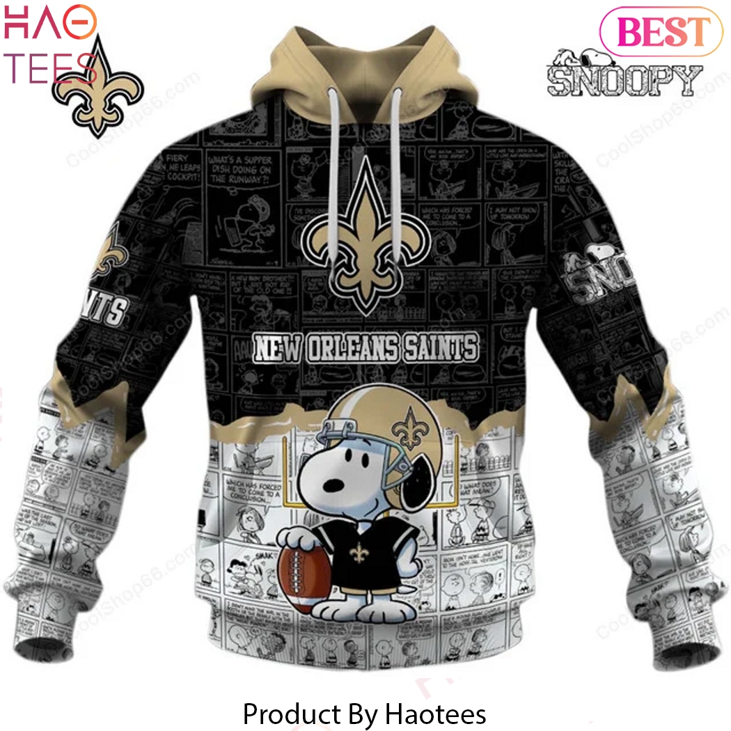 Personalized New Orleans Saints Snoopy 2026 Hoodie Personalized New Orleans Saints Snoopy 2026 Hoodie