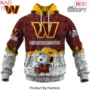 Personalized Washington Commanders Snoopy 2026 Hoodie
