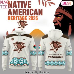 Pittsburgh Penguins Native American Heritage Night 2026 Hoodie