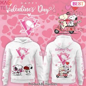 Pittsburgh Penguins Peanuts Happy Valentine Day 2026 Hoodie