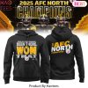Pittsburgh Steelers AFC North Division Champions 2025 Hoodie