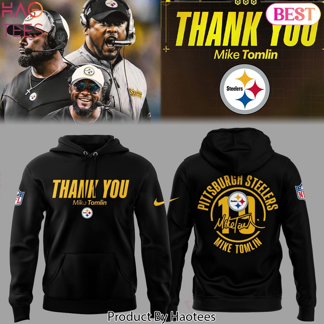 Pittsburgh Steelers Thank You Coach Mike Tomlin Hoodie Pittsburgh Steelers Thank You Coach Mike Tomlin Hoodie
