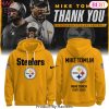 Pittsburgh Steelers Thank You Coach Tomlin Signature Black Hoodie