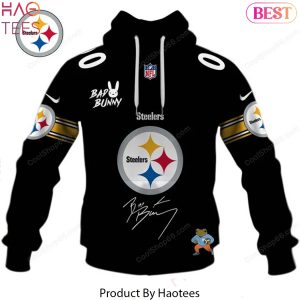 Pittsburgh Steelers x Bad Bunny Super Bowl 2026 Hoodie