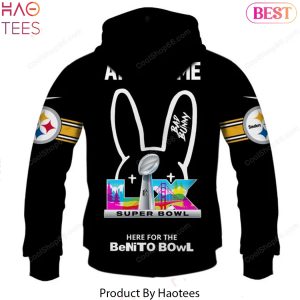 Pittsburgh Steelers x Bad Bunny Super Bowl 2026 Hoodie