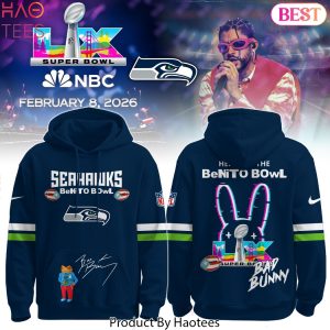 S Seahawks x Bad Bunny Super Bowl 2026 Hoodie
