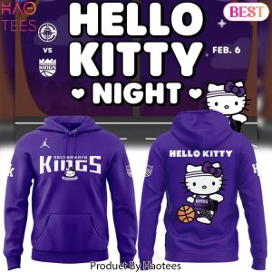 Sacramento Kings 2026 HK Purple Hoodie