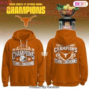 Texas Longhorns 2025 Citrus Bowl Champions Hoodie