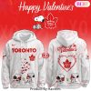 Utah Mammoth Snoopy Happy Valentina Hoodie