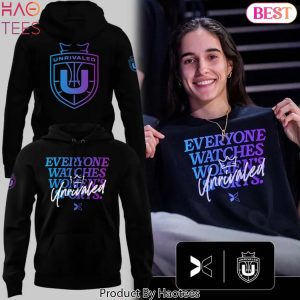 Unrivaled Basketball Everyone Watches Women Sports Hoodie – Black