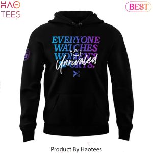 Unrivaled Basketball Everyone Watches Women Sports Hoodie – Black