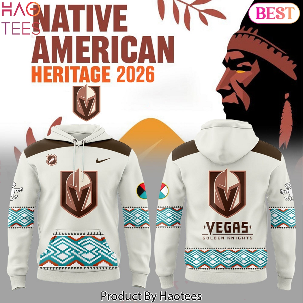 Vegas Golden Knights Native American Heritage Night 2026 Hoodie Vegas Golden Knights Native American Heritage Night 2026 Hoodie