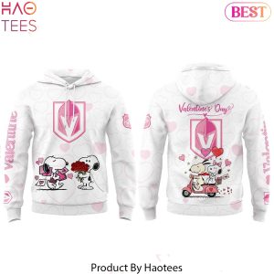 Vegas Golden Knights Peanuts Happy Valentine Day 2026 Hoodie