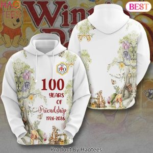 Winnie The Pooh 100 Years Of Friendship 1926-2026 Hoodie
