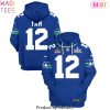 12 Fan Seattle Seahawks Super Bowl LX Grey Hoodie 12 Fan Seattle Seahawks Super Bowl LX Grey Hoodie